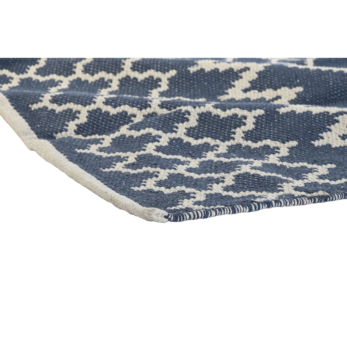 Tæppe DKD Home Decor Blå Polyester Araber 160 x 230 x 1 cm